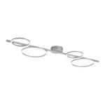 Lampa sufitowa MINI RITUS 14211-21 – srebrna LED