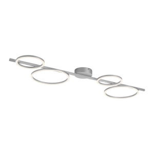 Lampa sufitowa MINI RITUS 14211-21 – srebrna LED