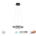 Lampa wisząca RITUS 15393-13 – antracytowa LED
