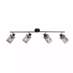 Lampa sufitowa PASQUAL 11313-18 – czarny / drewno