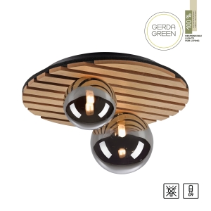 Lampa sufitowa GREEN STIKA 15208-79 – drewno