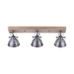 Lampa sufitowa SAMIA 11983-77 – stalowy / drewno