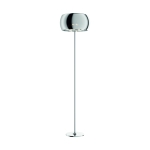 Lampa podłogowa CRYSTAL F0076-04A-F4FZ – srebrna / transparentna