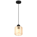 Lampa wisząca SOMBRA AMBER 1xE27 I MLP8370