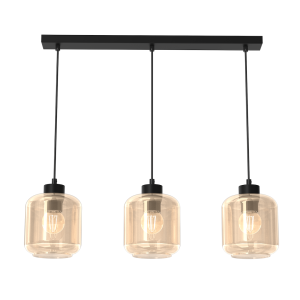 Lampa wisząca SOMBRA AMBER 3xE27 I MLP8371