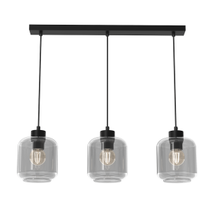 Lampa wisząca SOMBRA SMOKED  3xE27 I MLP8374