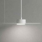 Lampa wisząca PIATTO Biała 1xGX53 fi 350mm  I  MLP2908