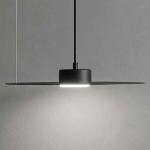 Lampa wisząca PIATTO Czarna 1xGX53 fi 350mm I MLP2909