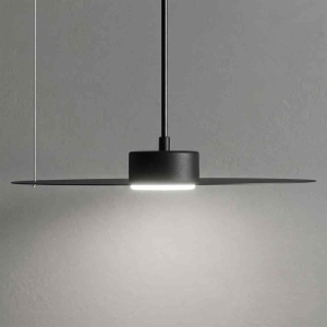 Lampa wisząca PIATTO Czarna 1xGX53 fi 350mm I MLP2909