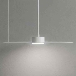 Lampa wisząca PIATTO Biała 1xGX53 fi 450mm I  MLP2912