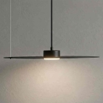 Lampa wisząca PIATTO Czarna 1xGX53 fi 450mm I  MLP2913