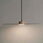 Lampa wisząca PIATTO Taupe 1xGX53 fi 550mm I  MLP2918
