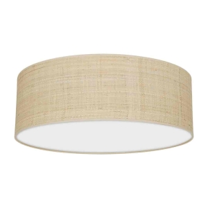 Lampa sufitowa Marshall 3xE27 Ø50cm Biały/Rattan I MLP7488