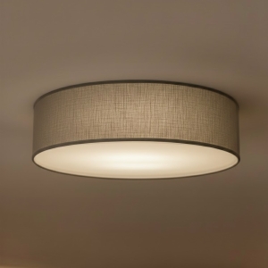 Lampa sufitowa Marshall 3xE27 Ø50cm Biały/Szary I  MLP2425