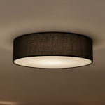 Lampa sufitowa Marshall 3xE27 Ø50cm Biały/Czarny I MLP2426