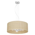 Lampa wisząca Marshall Biały/Rattan 3xE27 I MLP7490