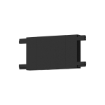 Slim Magnetic Track Czarny Łącznik Szyn Prosty I ML2215