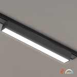 Slim Magnetic Track Czarny 23cm 10W LED Tuya CCT 48V I  ML2587