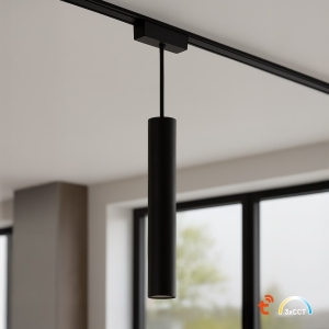Slim Magnetic Track Czarny pendant 6W LED Tuya CCT 48V I ML2599