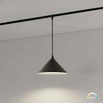 Magnetic Track Pendant Cone 5mm 7W CCT 48V I ML2617