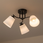 Lampa sufitowa Pafos Black 3xE27 I ML2257