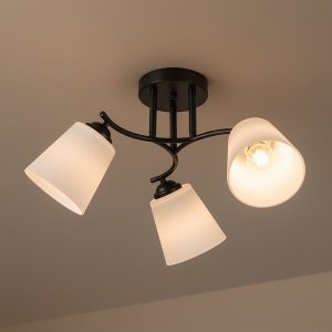 Lampa sufitowa Pafos Black 3xE27 I ML2257