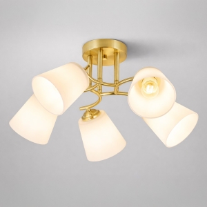 Lampa sufitowa PAFOS GOLD 5xE27 I ML2766