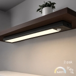 Lampka Podszafkowa Viro 3CCT 30cm Czarny Dwupak I EKB2579