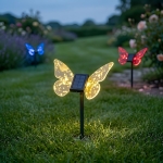 Lampka Solarna Butterfly RGB IP44 I EKO2504