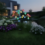 Lampka Solarna Tree 84cm RGB+3000K IP44 I EKO2497