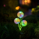 Lampka Solarna Garlic Color RGB IP44 I EKO2493
