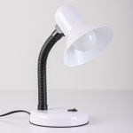 Lampka biurkowa Mentor Biały 1xE27 I ML2569