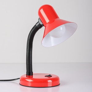 Lampka biurkowa Mentor Czerwony 1xE27 I ML2571