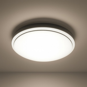 Plafon Liria 2xE27 fi 33cm CZarny I ML2051