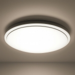 Plafon Liria 3xE27 fi 39cm Czarny I ML2052