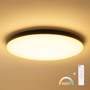 Plafon Siena Czarny 80W LED Ø750 mm + pilot I ML1834