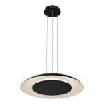 Lampa wisząca Piattino Czarny 30W LED 3000K-4000k-6000K I ML1814