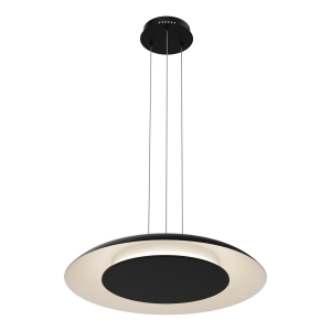 Lampa wisząca Piattino Czarny 30W LED 3000K-4000k-6000K I ML1814