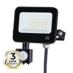 Naświetlacz LED 20W 4000K PIR I EKN1625