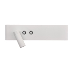 Kinkiet Resort lewy 10W + 3W LED 4000K Biały I ML1571