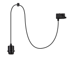 Zawiesie Hang Track Czarny 1xE27 3-obwodowy I ML2280