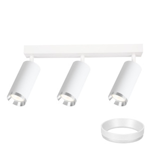 Oprawa Mica Spot Biały + Chrom 3xGU10 I  ML2099