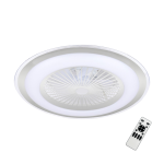 Lampowentylator Zephyr Srebrny 48W LED+ PILOT I ML1515