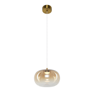 Lampa wisząca VASO 1 AMBER 4W I ML1399