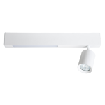Lampa Sufitowa Magnet 5W+1xGU10 3000/4000K Biały I  ML1131