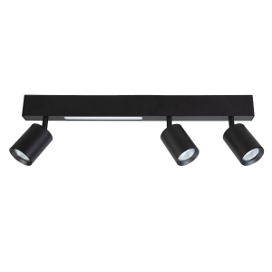 Lampa Sufitowa Magnet 5W+3xGU10 3000/4000K Czarny I  ML1134