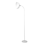 Lampa podłogowa Zack Biały 1xE27 I  ML1633