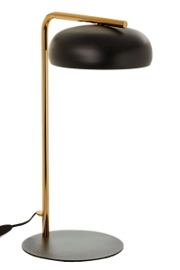 Lampka OLAF złoty szczotkowany_czarny 41728