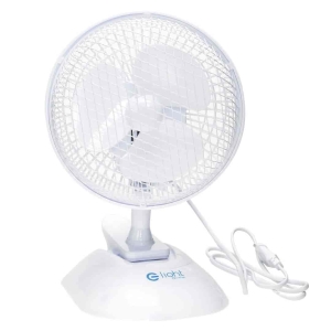WENTYLATOR STOŁOWY EKO-LIGHT 6'' 2in1 BIAŁY I  EKW517