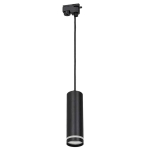 Pipe Ring Track Pendant Light Black 1xGU10 I  ML7673